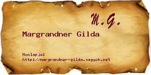 Margrandner Gilda névjegykártya